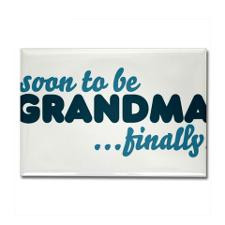 Soon to be GRANDMA Rectangle Magnet for