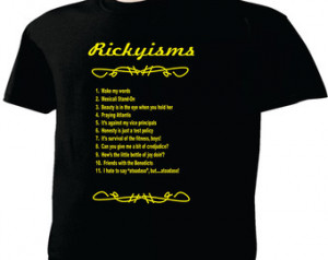 Rickyisms T-Shirt Trailer Park Boys Ricky Julian Bubbles Canada TV ...