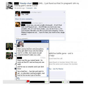 facebookbeststatus.comJust cause you get pregnant