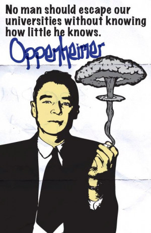 Robert Oppenheimer Print 11x17 - Famous Seniors