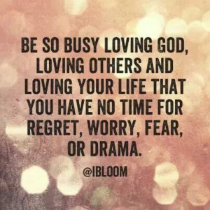 Be Busy For GOD
