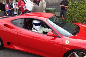 24. Some say… Stig never takes his helmet off