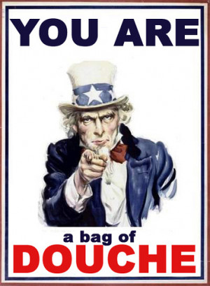 ... loving his Heineken, and is happy to have his boy toys. What a douche