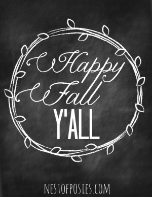 Fall and Halloween Chalkboard Quote Printables