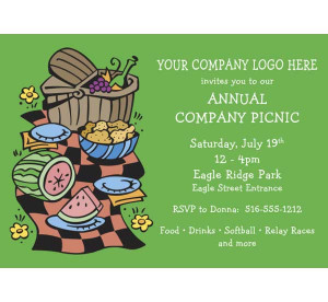Family Picnic Invitations