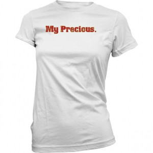 Womens T-shirt - Gollum: My Precious - Quote - … Voir la
