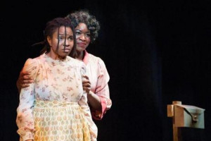 ... as Celie and Crystin Gilmore as Shug Avery in “The Color Purple
