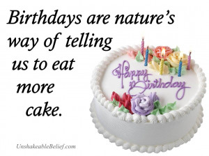 funny-Birthday-Quotes - Birthday - Cake