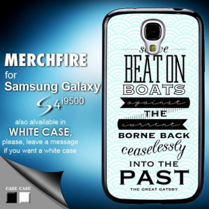 TM 424 The Great Gatsby quotes Samsung Galaxy S4 Case