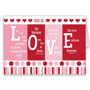 Christian Valentine Card 