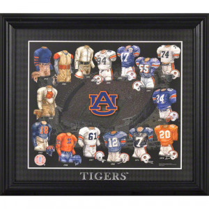 NCAA - Auburn Tigers 13x15 Framed Print | Details: Evolution