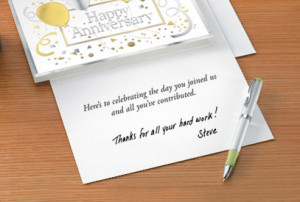 Express Your Appreciation with Employee Anniversary Cards