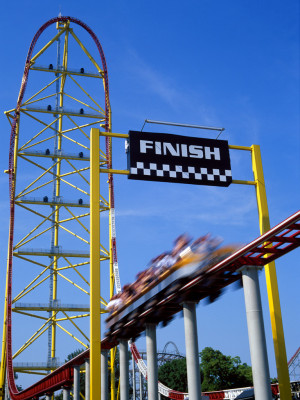 Cedar Point Top Thrill Dragster Roller Coaster