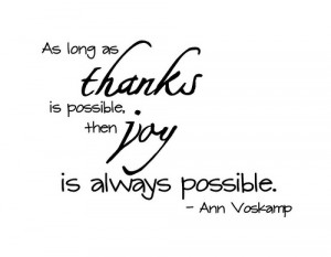 As Long As Thanks Is Possible” Word-Art Freebie