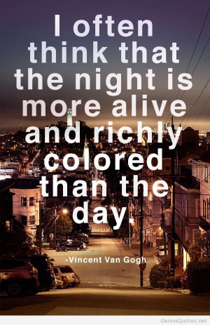 Vincent Van Gogh image quote
