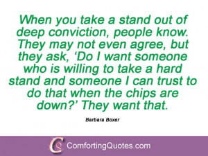 19 Sayings From Barbara Boxer