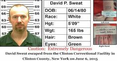 Nationwide manhunt for prison escapee from upstate, NY, David Sweat ...