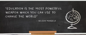 Powerful Weapon Which You Can Use To Change The World Quote By Nelson