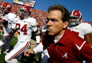 Nick Saban Alabama Coach