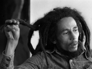 Bob Marley Jamaican Reggae Singer/Writer Talking Duing an Interview ...