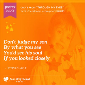 Quote About Special Needs Son - Compassion Quotes
