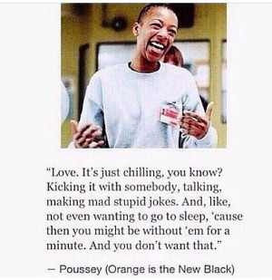Love Poussey! Orange is the New Black: Orange, Life, Website, Web Site ...