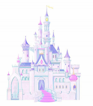 Disney Princess - Princess Castle Peel & Stick Giant Wall Decal