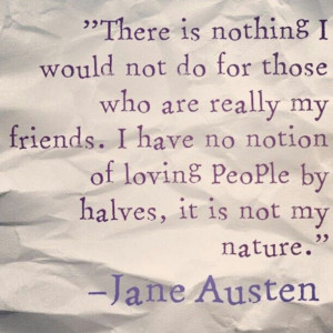 Beautiful quote from Jane Austen, Northanger Abbey