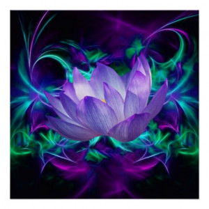 Purple Lotus Flower And Its...