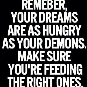 Feed the right one