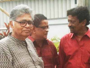 ... Sunil Gangopadhyay picture Humayun Ahmed and Sunil Gangopadhyay