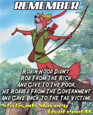 This is not just a political statement. The REAL STORY of Robin Hood ...