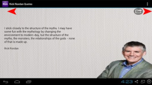 Rick Riordan - Quotes screenshot for Android