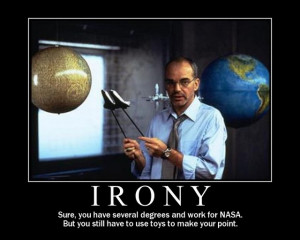 of these examples demonstrate irony only that somebody is capable of ...