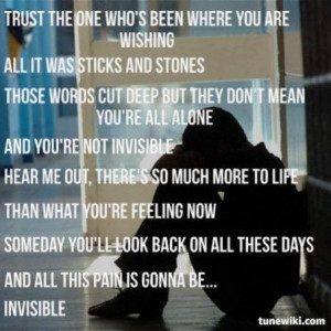Invisible-Hunter Hayes love this song
