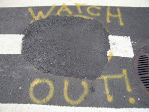 Re: Hit a pothole in Brooklyn NY