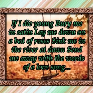 If I Die Young - The Band Perry