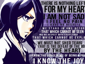 BLEACH Rukia Kuchiki quotes