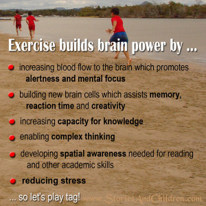 Exercise builds brain power
