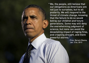 What President Obama Said about Climate Change in his Inauguration ...