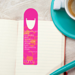 Famous Quotes Personalized Bookmarks - 3 Designs (GC929design13 ...