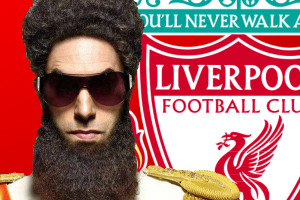 Admiral General Aladeen announces purchase of Liverpool Football Club/