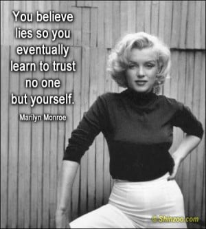 Quotes and sayings by Marilyn Monroe