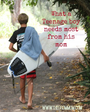 Loved this --> What a Teenage Boy Needs Most from his Mom - The ...