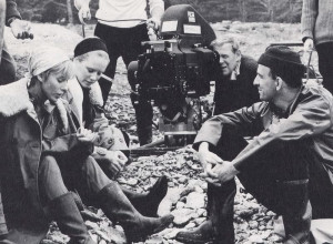 Bibi Andersson, Liv Ullman, Sven Nykvist and Ingmar Bergman take a ...