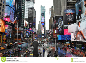 Editorial Stock Image: Times Square New York