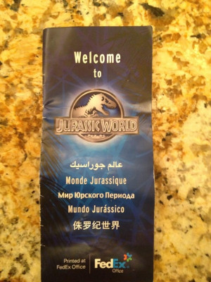 Jurassic World: trapelata la guida del parco!
