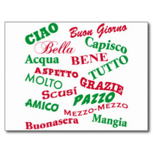 Italian Family Heritage Postcards