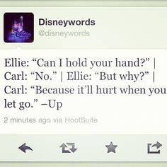 Sad Disney Quotes Such a sad movie in the