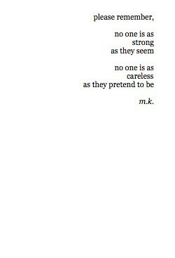 not ok, but it’s hard to say “I need help.” or even just ...